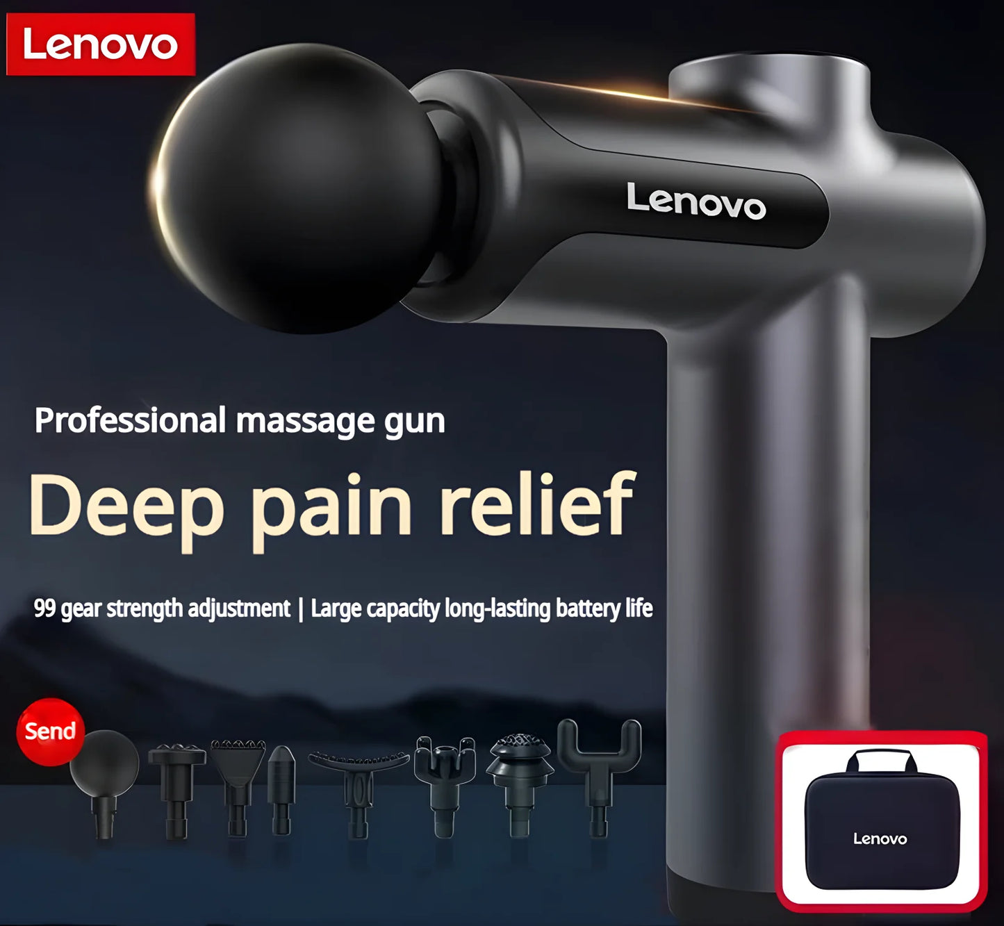 FasciaFit Pro Max Deep Tissue Massage Gun