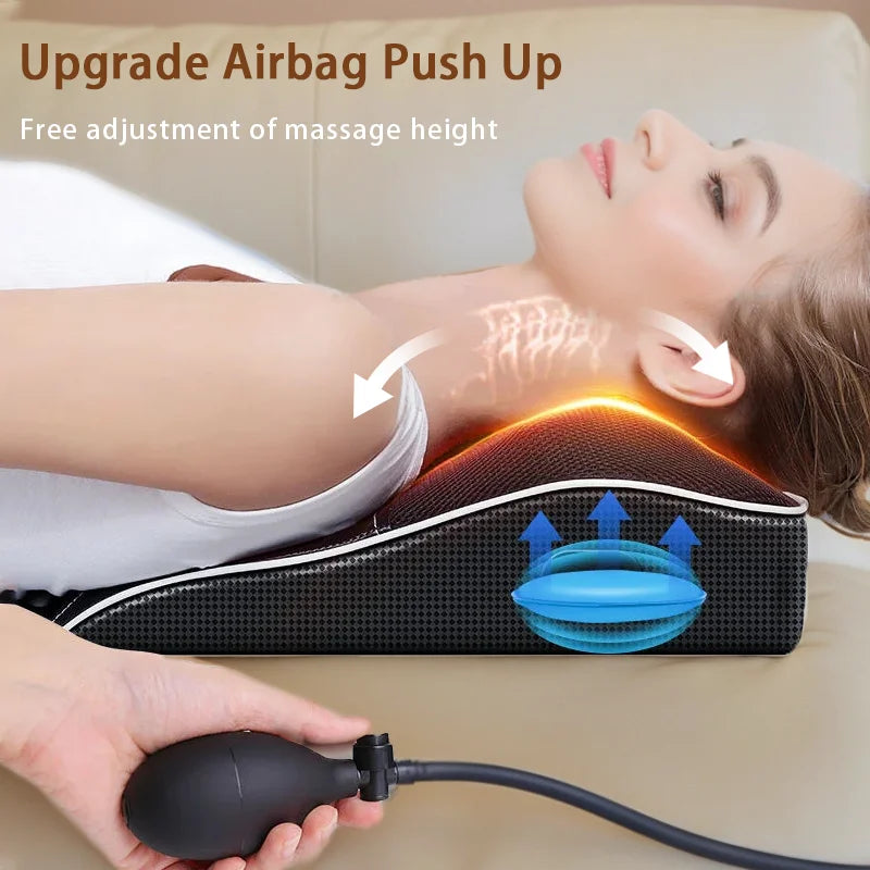FasciaFit Heated Shiatsu Massage Pillow