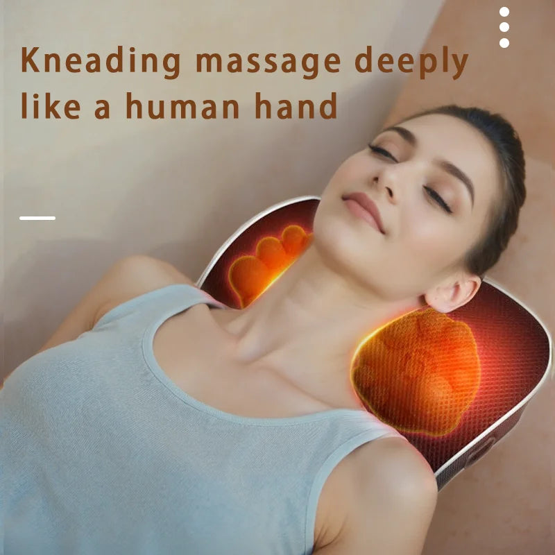 FasciaFit Heated Shiatsu Massage Pillow